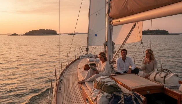 Croisière week-end golfe du Morbihan, programme et escales - croisiere week end golfe morbihan