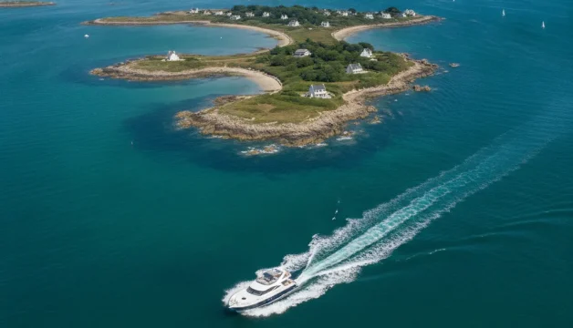 La presqu'île de Rhuys vue de la mer en bateau en 2026 - presquile rhuys vue mer bateau